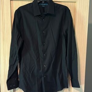 Perry Ellis Classic Black Dress Shirt